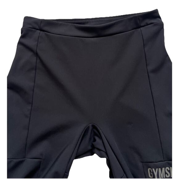 Gymshark Ori Leggings Womens Medium Black Seamed Ankle Elastic Waistband Gym Run - Picture 10 of 11